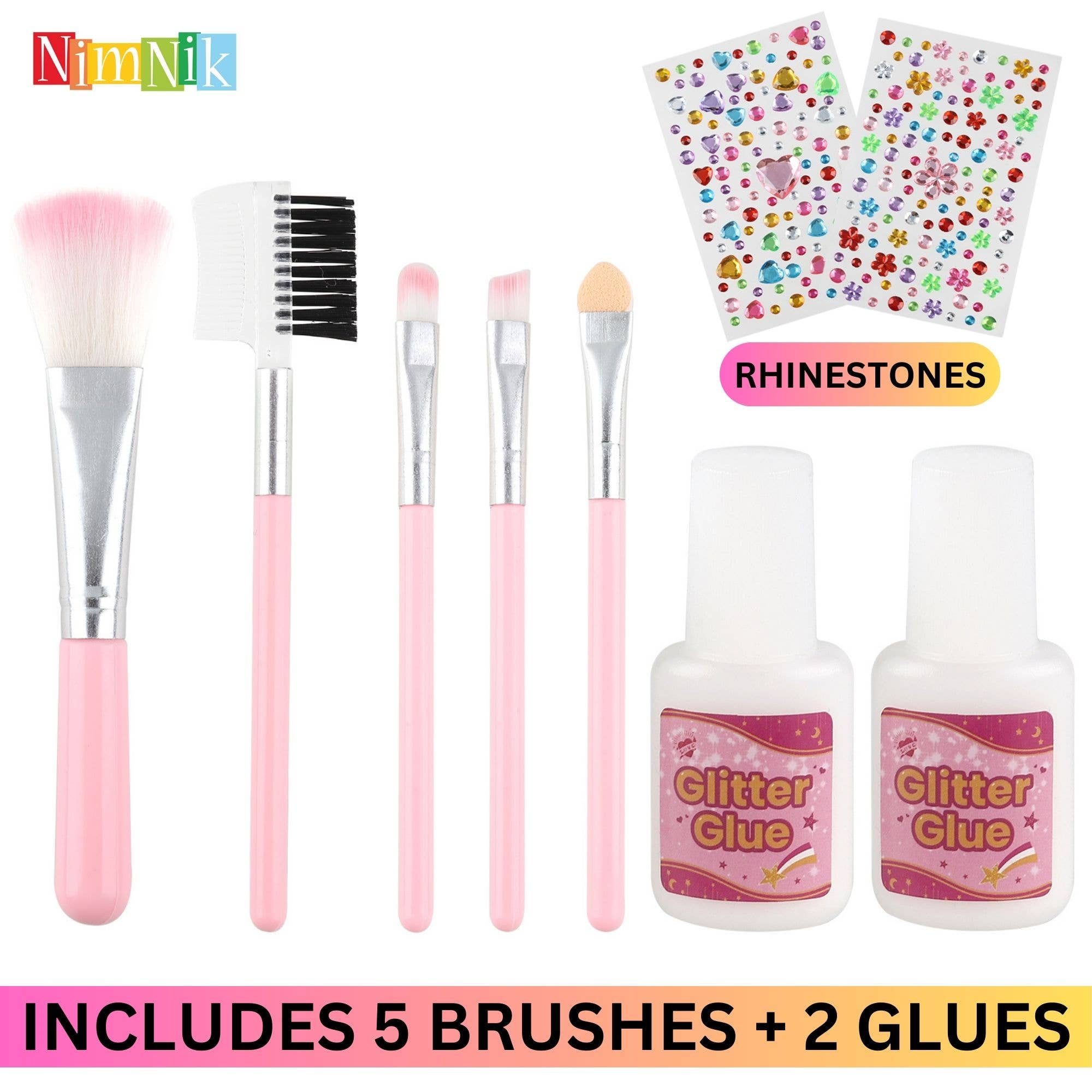 NimNik – Großhandel Temporäre Tattoos – Glitzer-Tattoos für Mädchen - Komplettes Tattoo-Herstellungsset6
