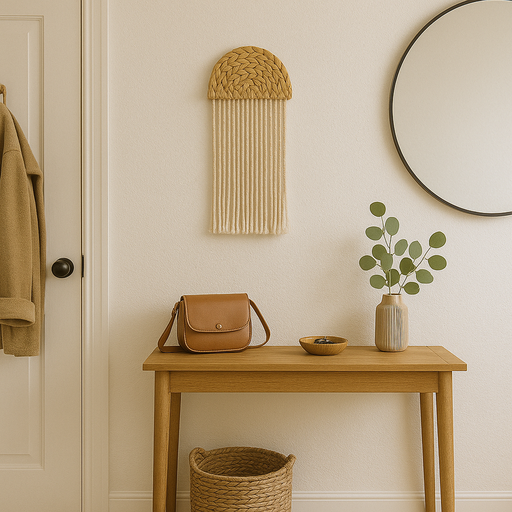 Atelier HM Design - Wholesale Wall Accent - Scandinavian wall decoration - Rattan and macramé decor1