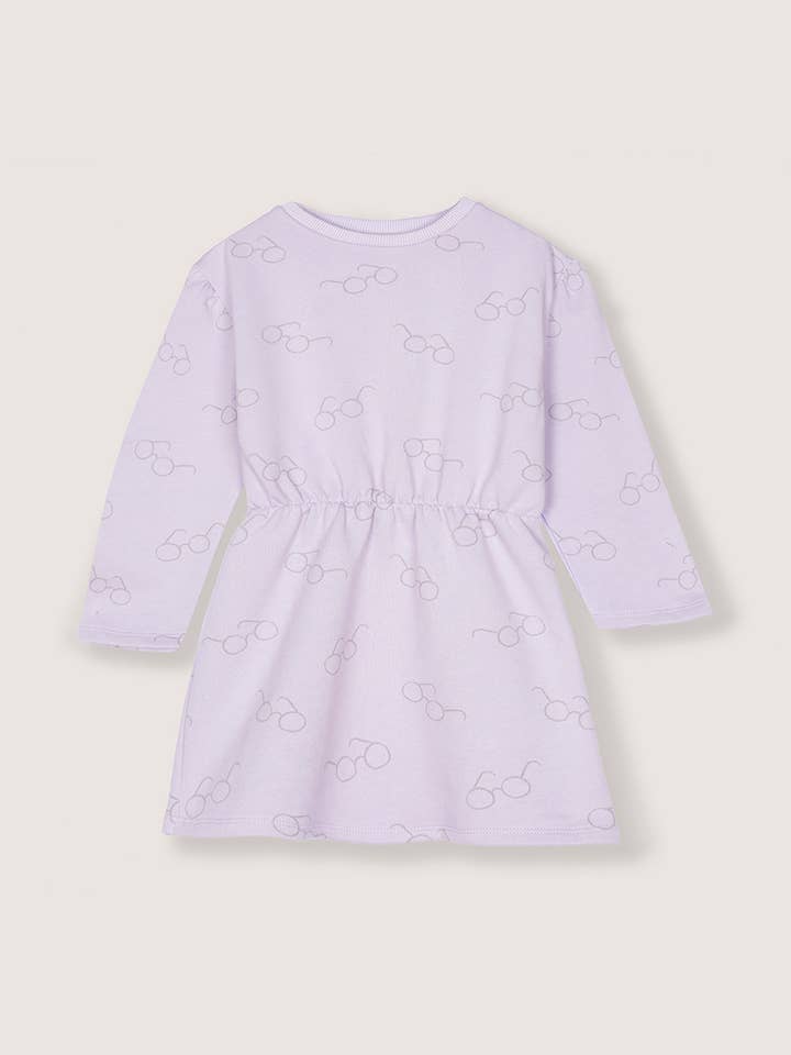 Benita Dress Lavendelbril voor wholesale door Jellymade