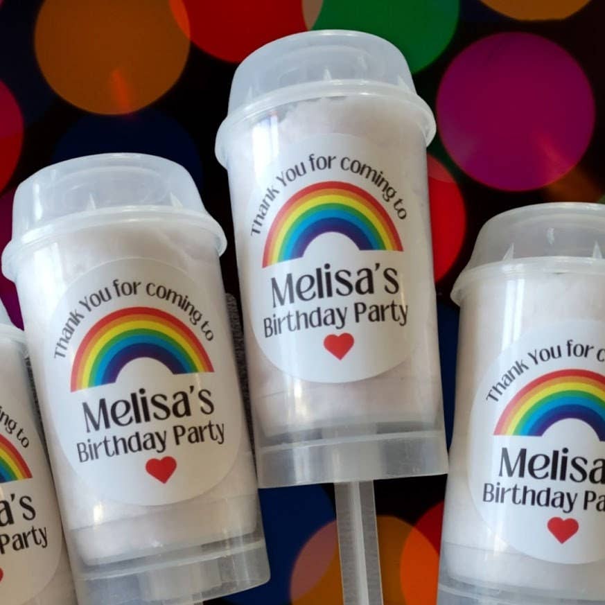 Hey Sugar Cotton Candy - Wholesale Lollipop - 15 Cotton Candy Party Favors, custom Push Pop treats, custom cake pops, baby shower favor, smash cake, gender reveal candy, dessert table1