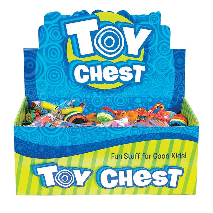 TOY ASSORTMENT TREASURE CHEST 200 PC LLB kids toys for wholesale by La Luna Bella - Toys