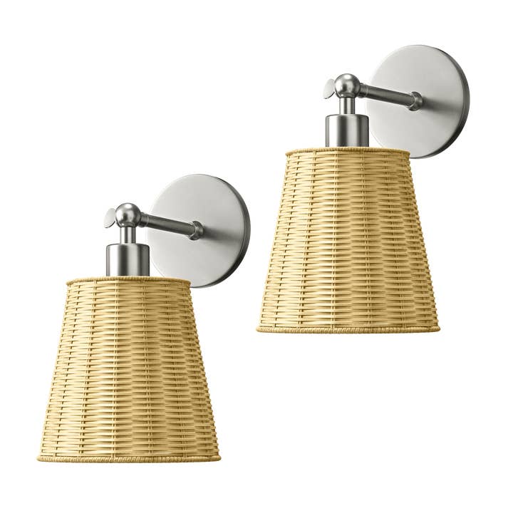 Natural Wireless Wall Sconce for wholesale by Pridola Design