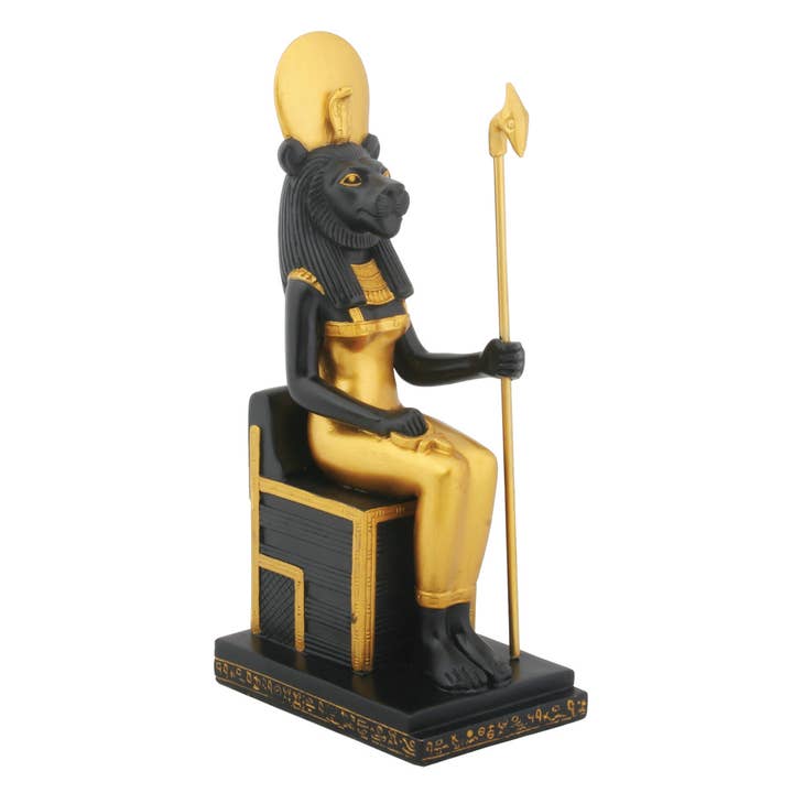 Pacific Trading - Wholesale Decorative Figurine - Egyptian Sitting Goddess Sekhmet Statue