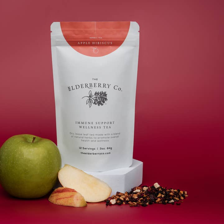 Apple Hibiscus te för wholesale av The Elderberry Co