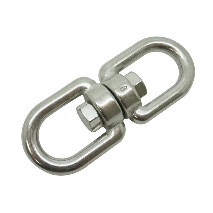 Boat Marine Clip 9cm Stainless Steel Swivel Double Eye Hook for wholesale by Scuba Choice