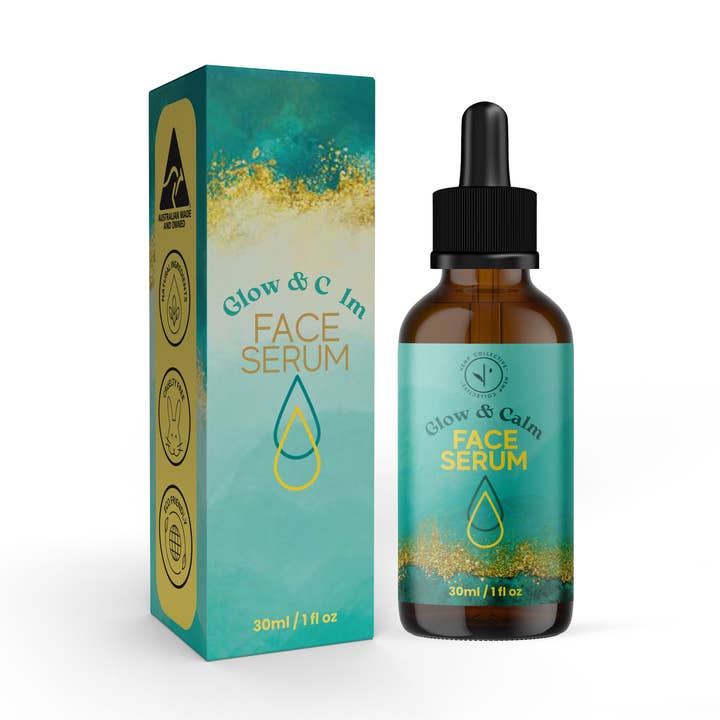 Face Serum - Glow & Calm for wholesale by Hemp Collective