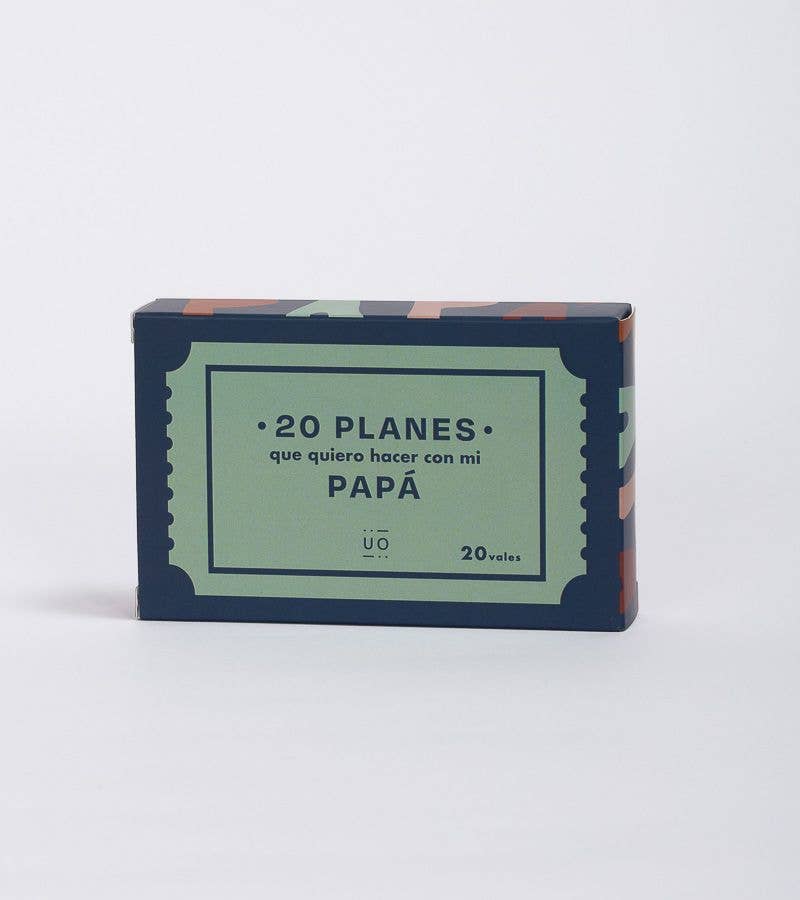 UO - Wholesale Stationery/Notecard Set - Vales “20 Plans I Want To Do With My Dad”0