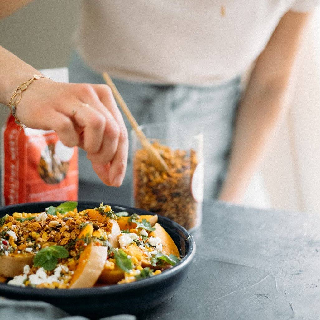 GR'EAT Granola - Wholesale Granola - ROMA 200g - Sun-dried Tomato • Oregano • Pine Nut6