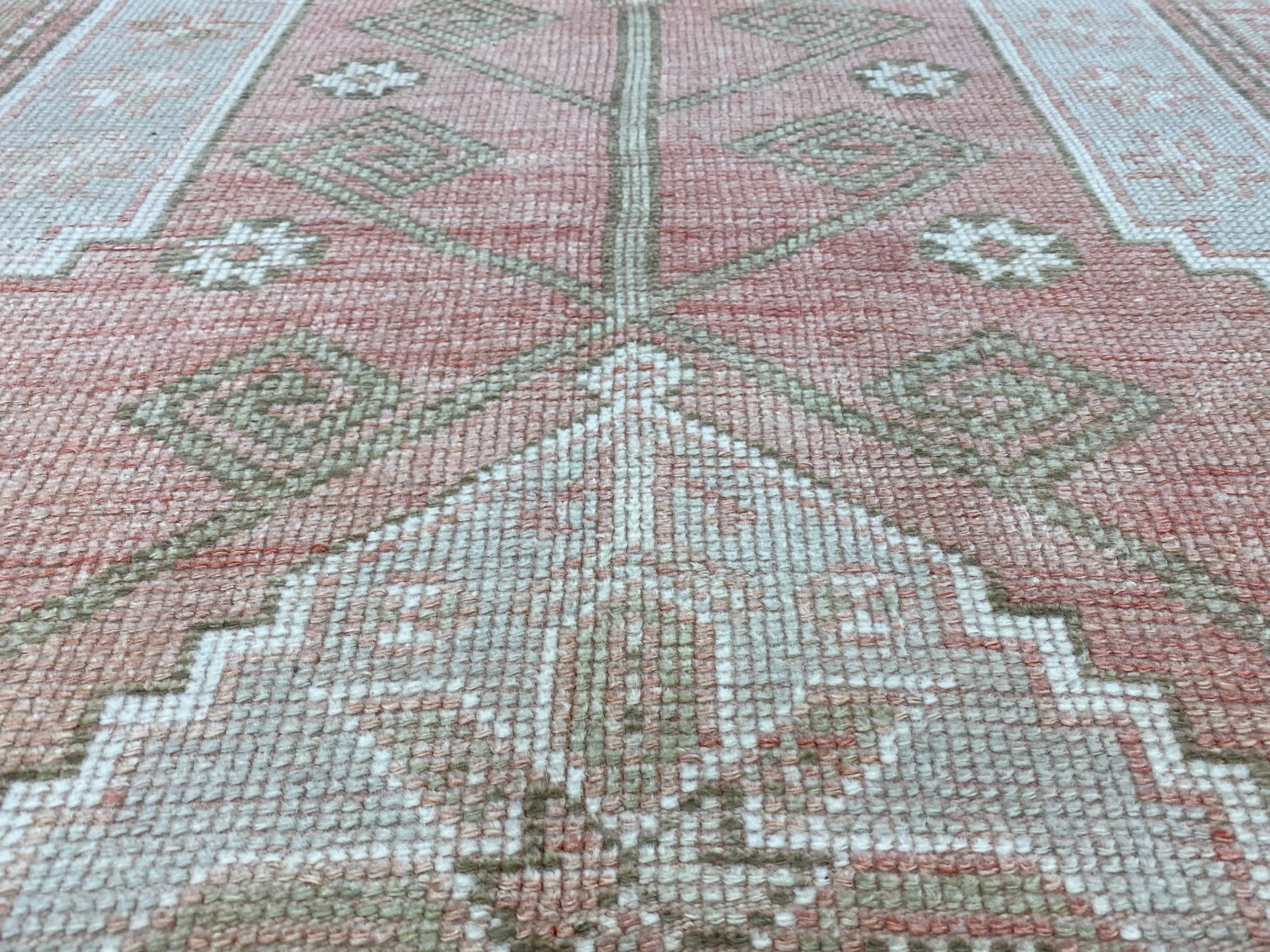 Vintage Loomz - Vente Tapis - Tapis d’orient vintage turc pastel | 1,22 m x 1,83 m9