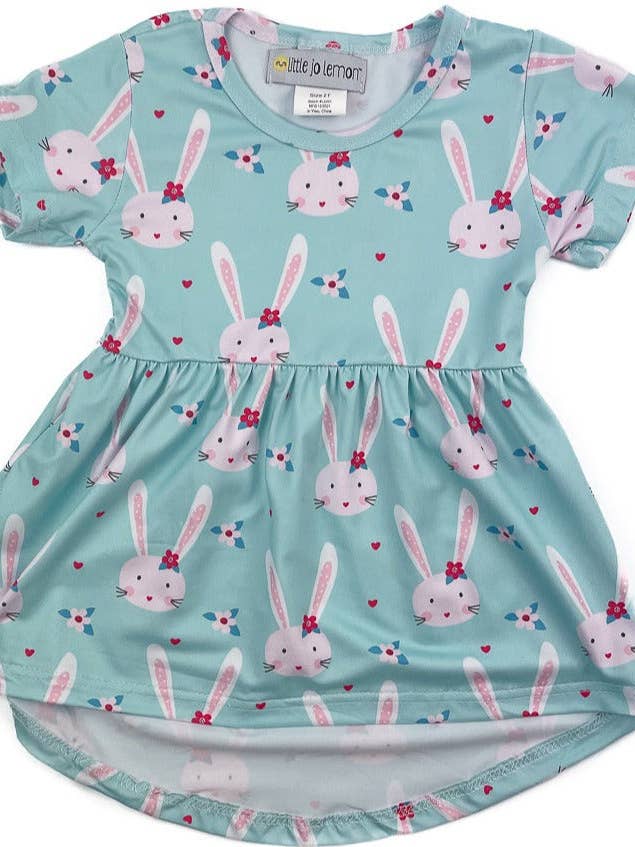 Bubbly Bunnies Tunic for wholesale by Little Jo Lemon