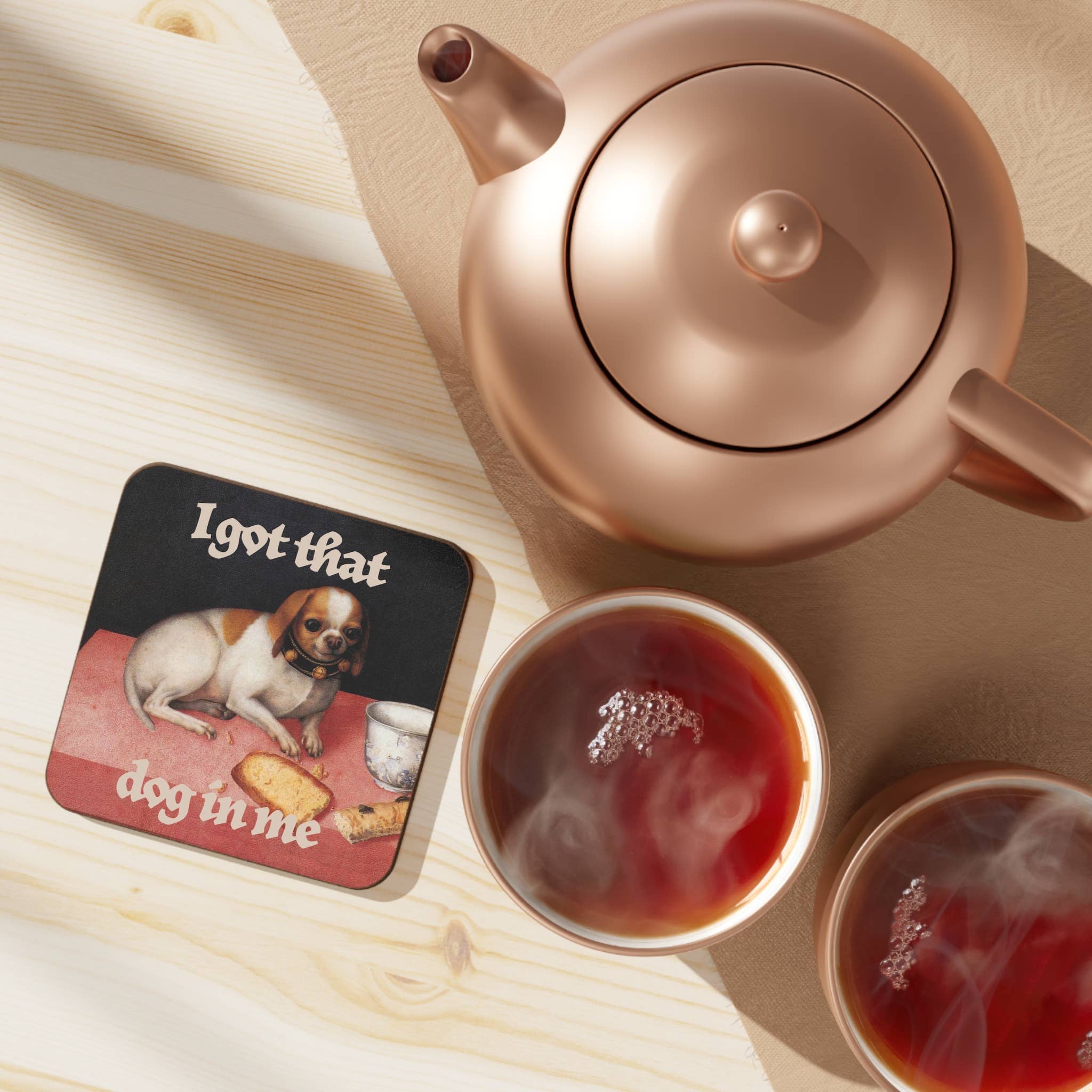 Betiobca – wholesale Coasters – Coaster – I Got That Dog in Me Bread Edition1