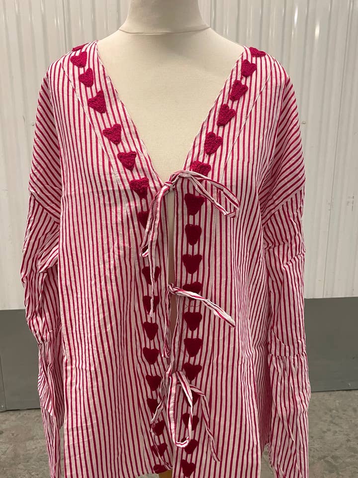 Hand Block Print 100% Cotton Shirt for wholesale by Funky Yak Ltd