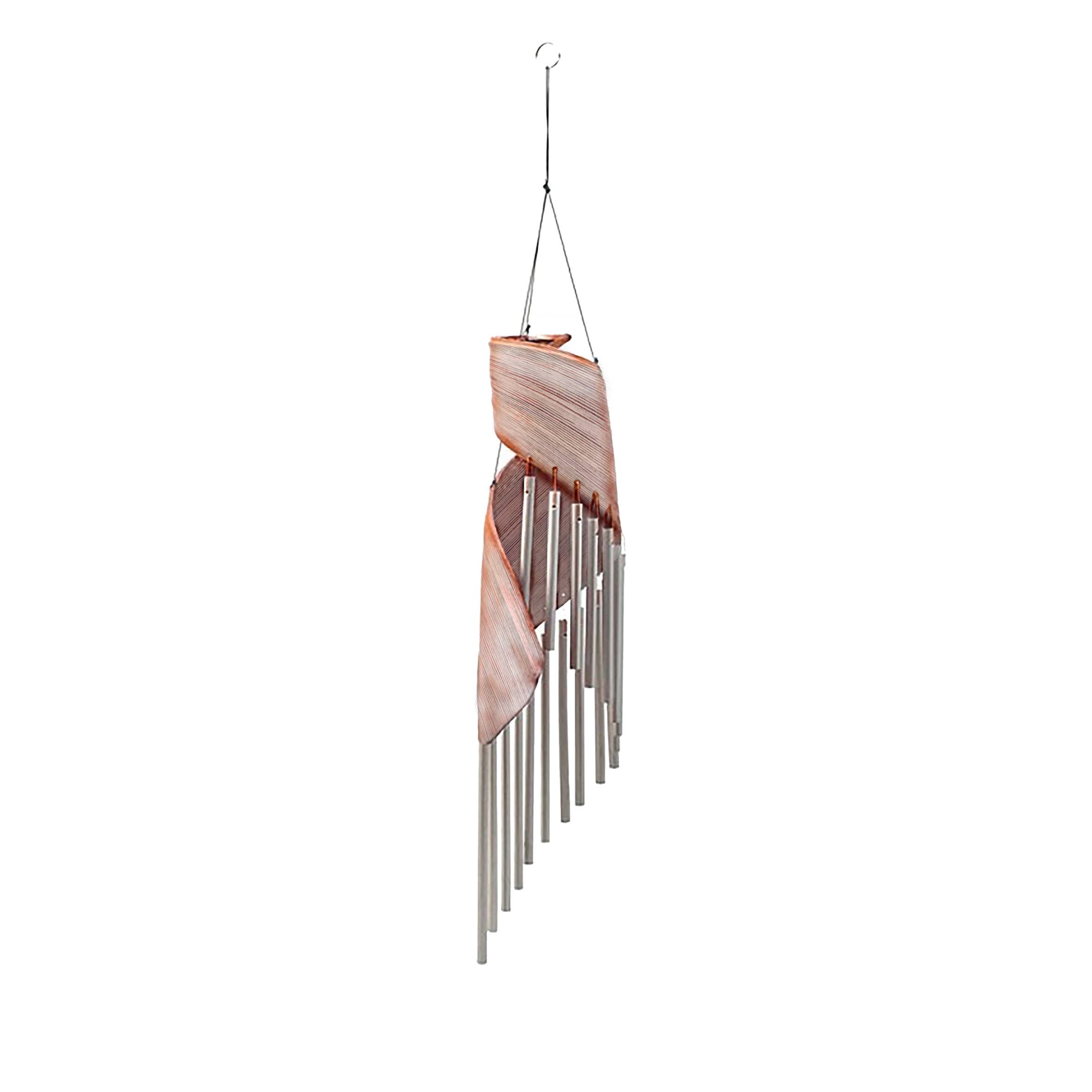 Ancient Wisdom – wholesale Wind chime – Coconut Leaf Wind Chimes - Whitewash1