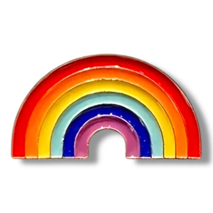 Kinky Pleasure - KPB004 - Badge / Pin - Rainbow - Model 1 for wholesale by Kinky Pleasure