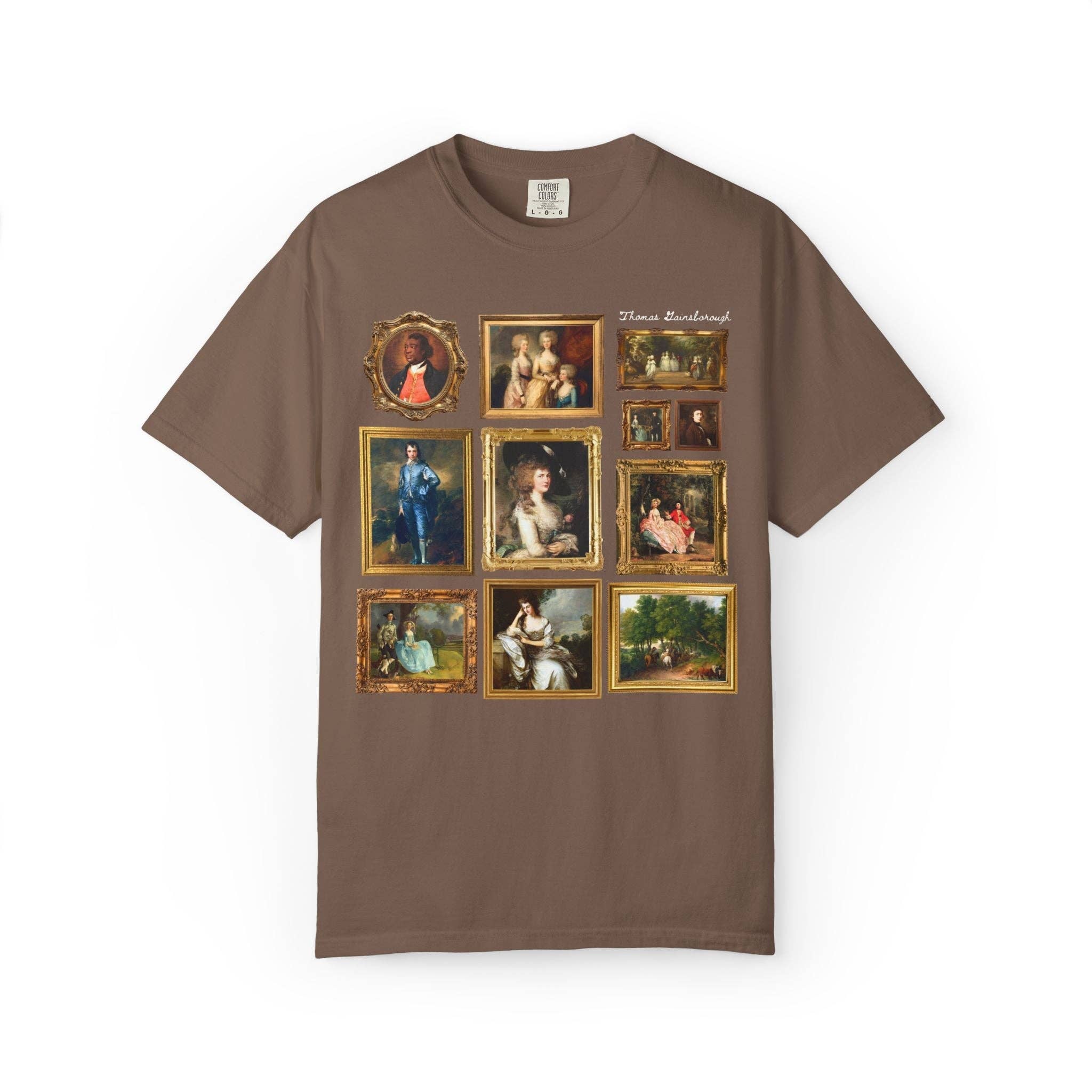 Opal and June - Wholesale T-Shirt (Graphic) - Unisex - Thomas Gainsborough Art History T-Shirt7