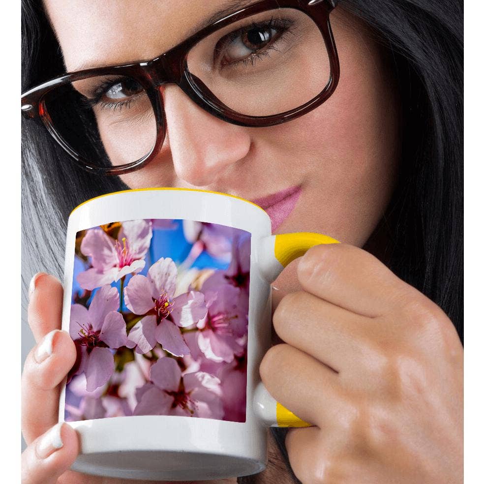 3dRose - Wholesale Coffee Mug - 3dRose, Bunch of pink sakura flowers. Hanami season at its height, Mug1