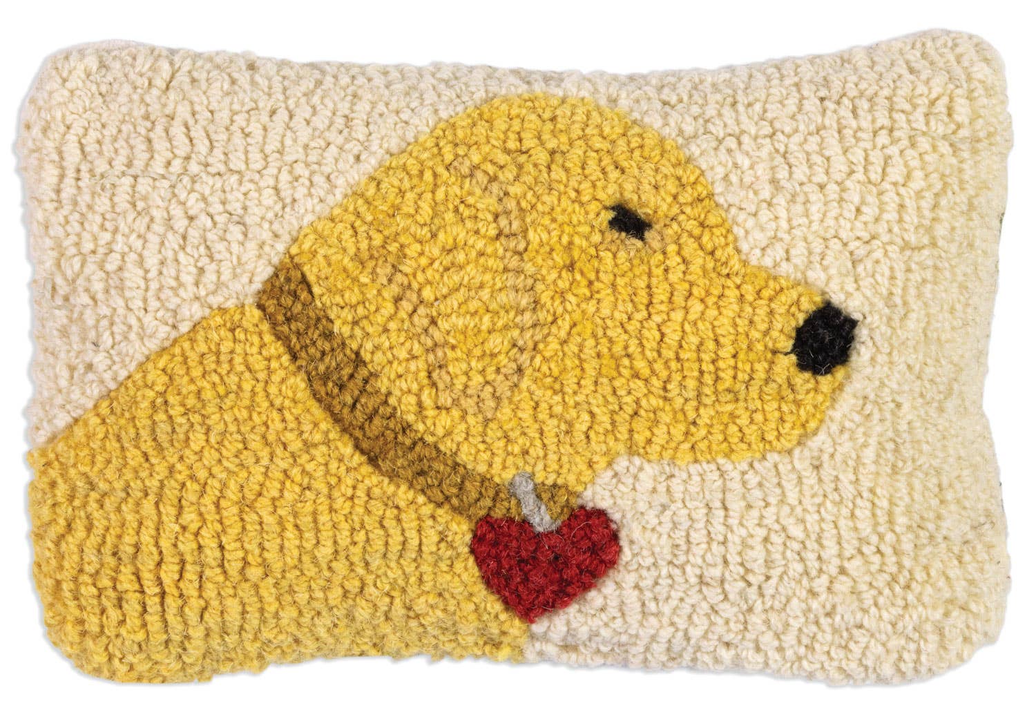 Chandler 4 Corners - Wholesale Throw/Decorative Pillow - Buttercup Lab 8x12 black lab pillow0