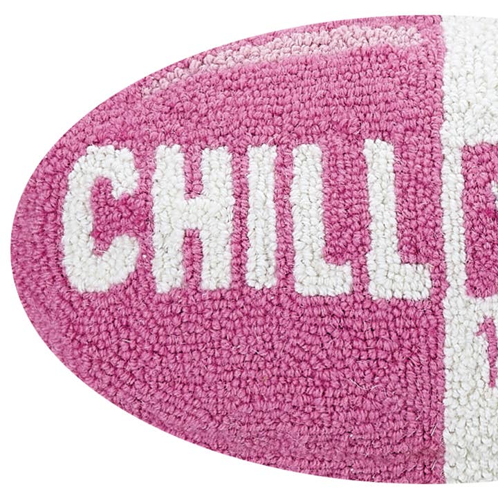 Peking Handicraft - Wholesale Throw/Decorative Pillow - Chill Pill Hot Pink Hook Pillow