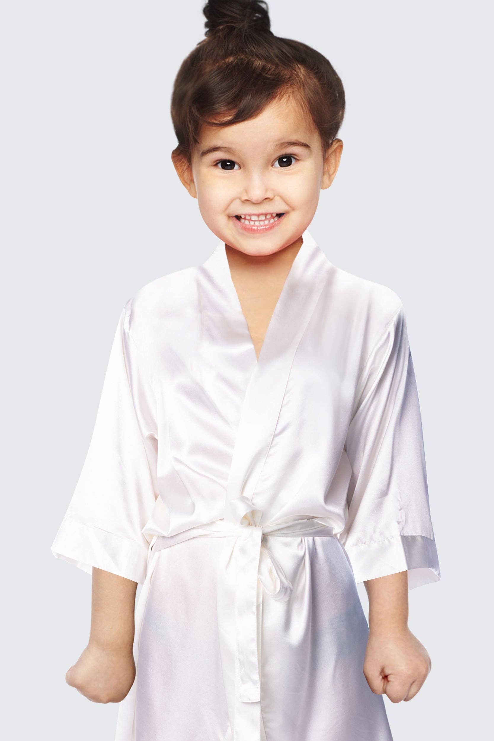 GiftsbyPR - Vendita all'ingrosso Vestaglia - Donna - Vestaglie da sposa e damigella in raso seta avorio3