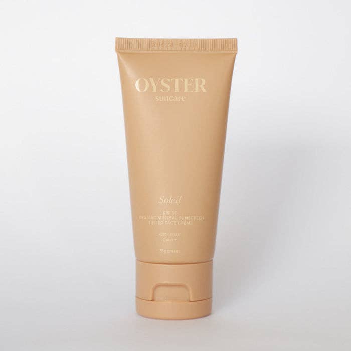 Oyster Suncare Pty Ltd - Wholesale Sunscreen - SPF 50 Tinted Organic Mineral Face Creme 75ml4