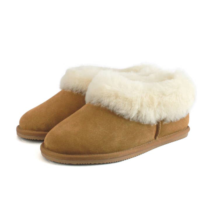 Elena Sheepskin Lined Slipper Boot for wholesale by Eastern Counties Leather