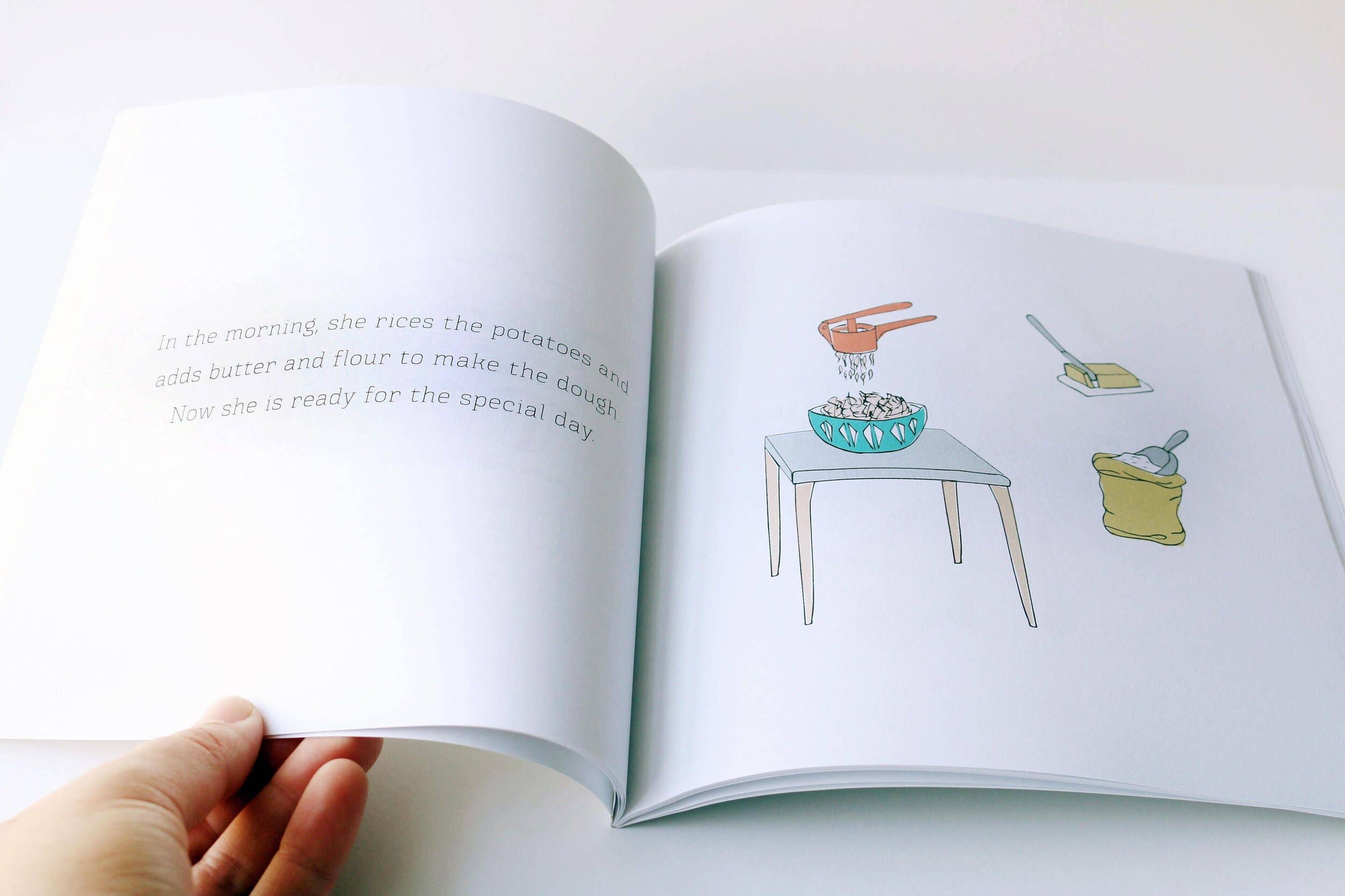 Nordic Fox Design Co. - Wholesale Preschool Book (3-5) - Lefse Day Children's Book2