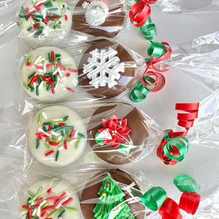 Delightful Chocolates - Wholesale Chocolate Covered Sweets - Christmas Chocolate Covered Oreo 2 Pack3