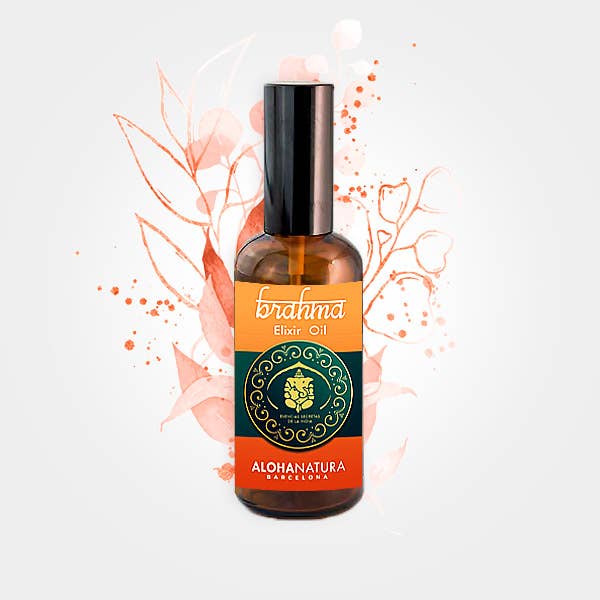 Alohanatura Barcelona - Venta al por mayor Aceite facial - Brahma Elixir Oil - Ayurveda - Piel sensible