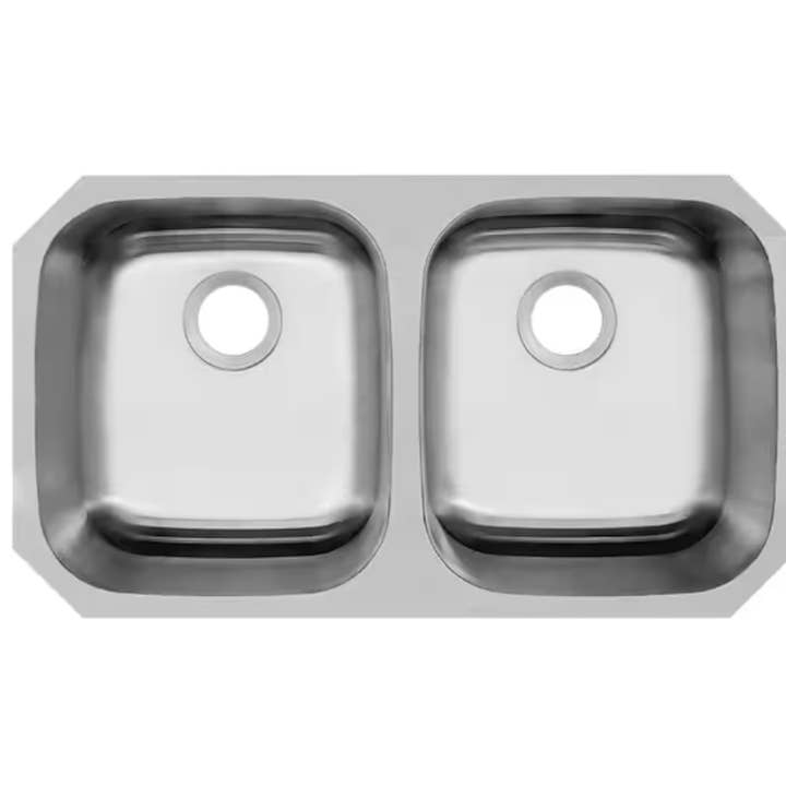 Soho Surfaces - Vente Appareils électroménagers - Évier de cuisine à double cuve 50/50 en acier inoxydable2