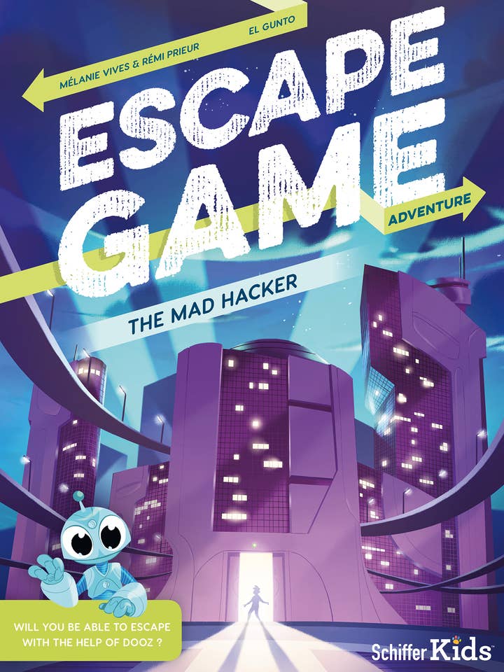 Aventura de jogo de fuga: o hacker louco por atacado de Schiffer Kids