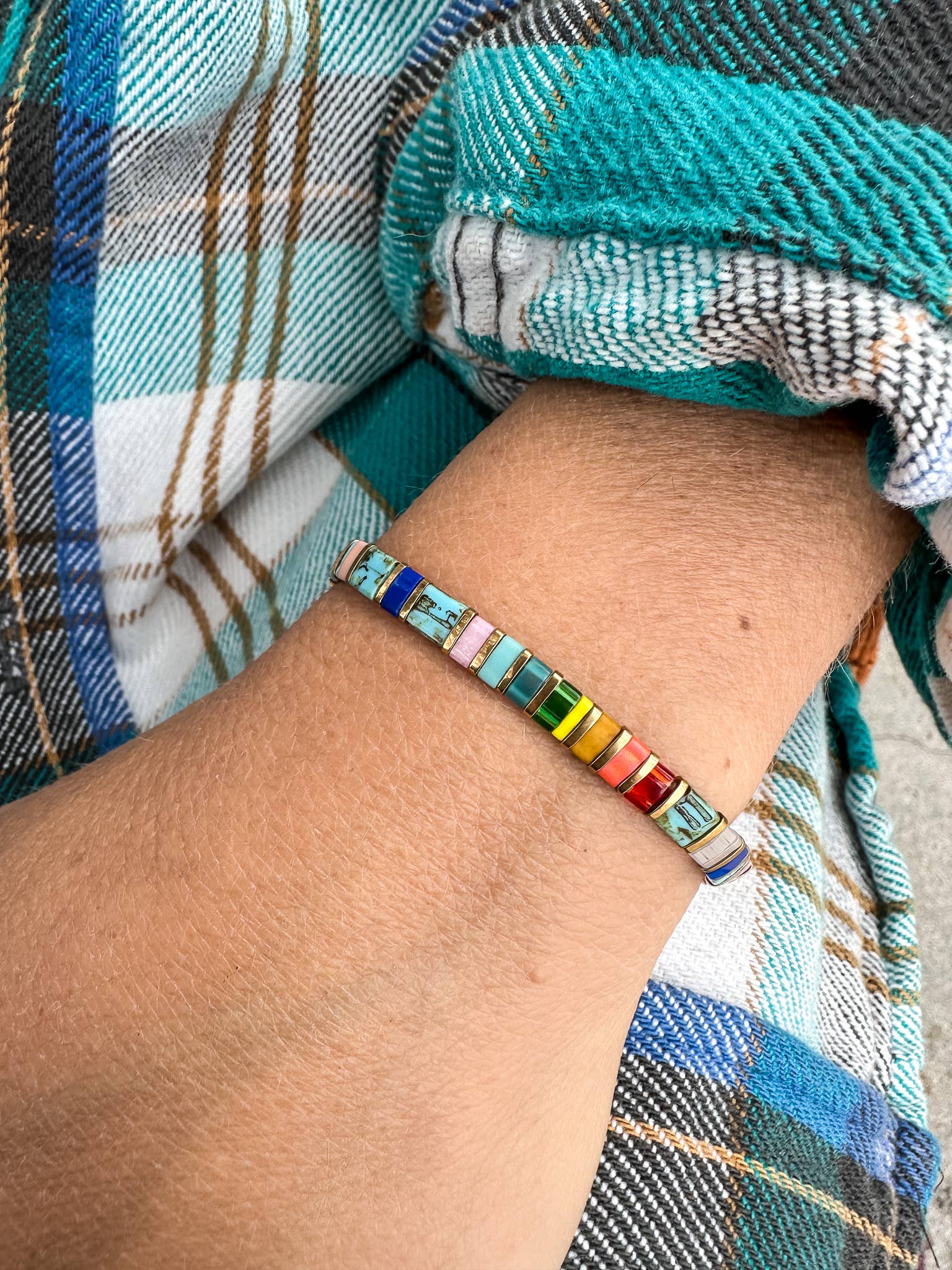 Born to Rock Jewelry - Wholesale Beaded Bracelet - Aloha - stackable stretch bracelet5