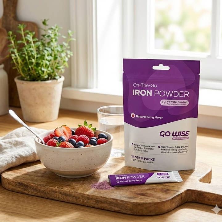 Go Wise - Wholesale Oral Supplement/Vitamin - Daily On-The-Go Iron Supplement — No Water Needed7