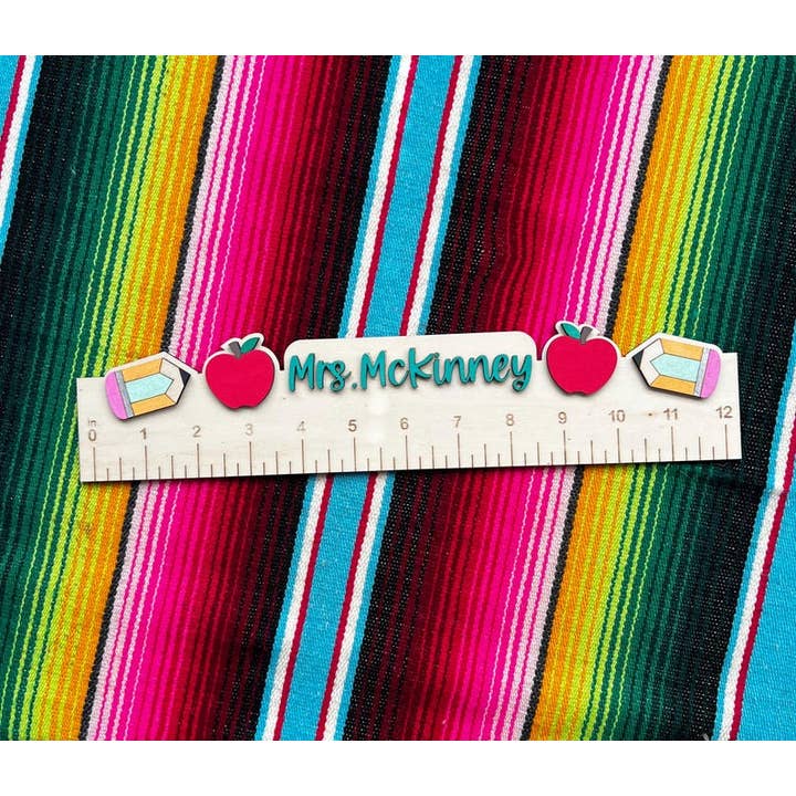 Retro Ranch Creations Wholesale - Wholesale Ruler - Personalized Ruler