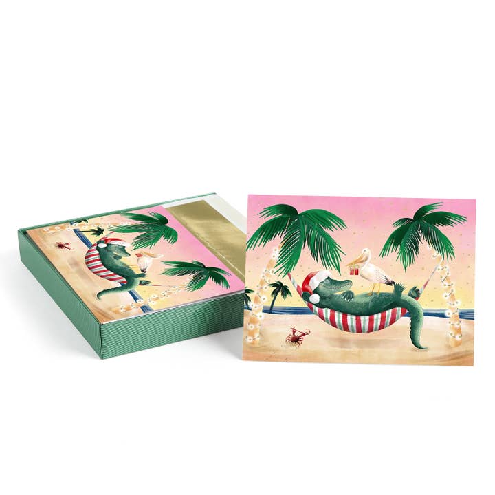 Masterpiece Studios - Wholesale Christmas Card - Holiday Nap Boxed Holiday Cards1