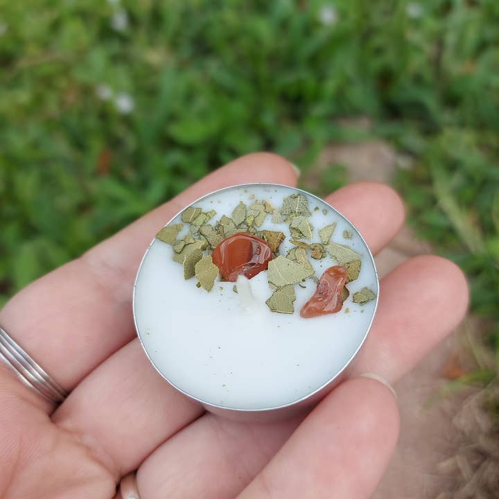 Employment Intention Candles for wholesale by Mirabella Moon Market