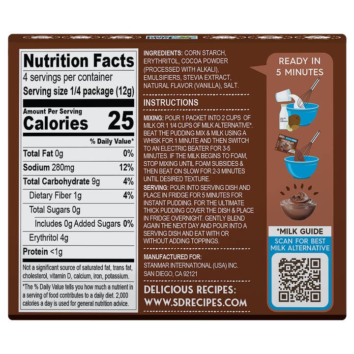 Simply Desserts - Wholesale Pudding - Chocolate Pudding