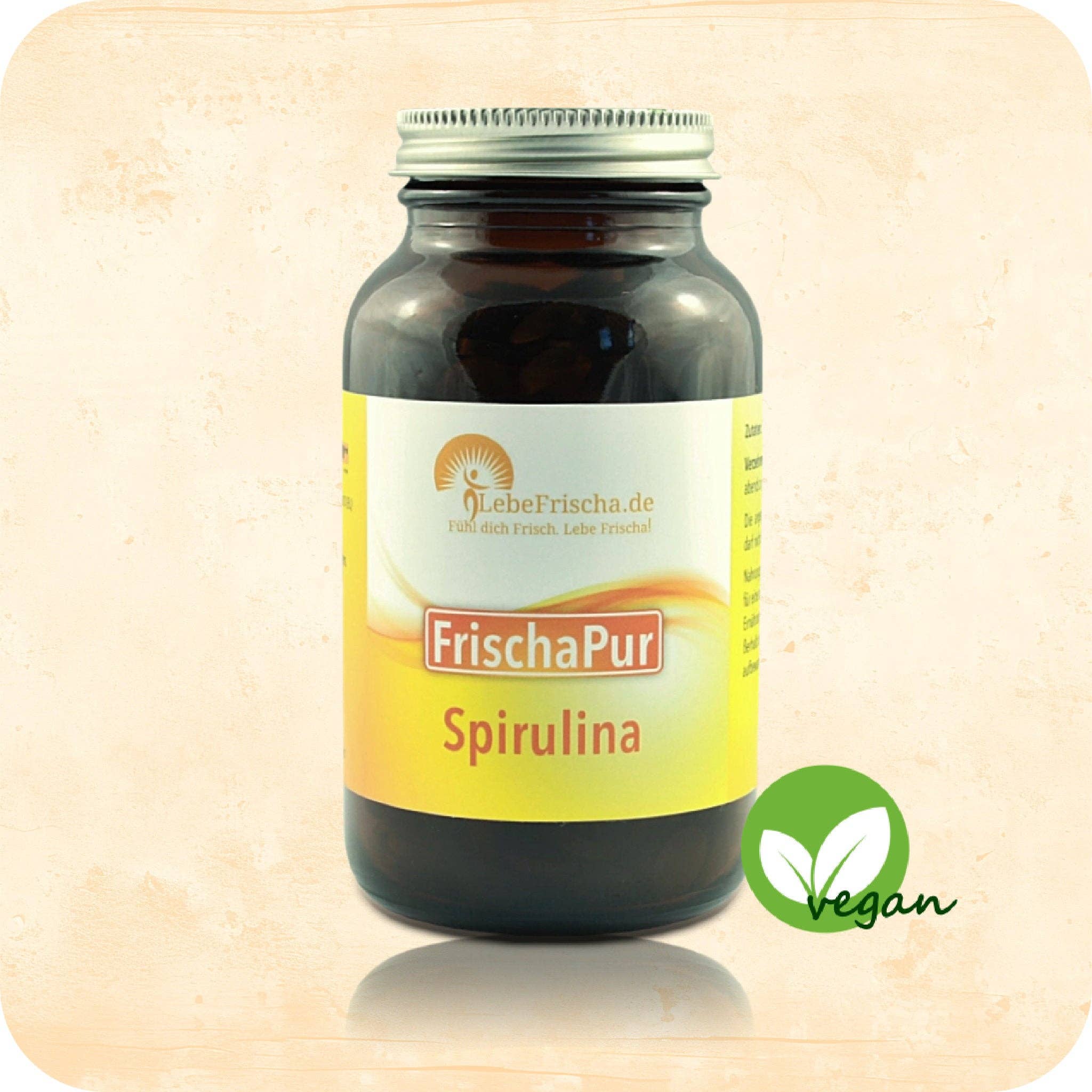 LebeFrischa – Großhandel Nahrungsergänzungsmittel/Vitamin zum Einnehmen – LebeFrischa Spirulina – Natürliche Mikroalge mit hohem Nährstoffgehalt 300 Tabletten0