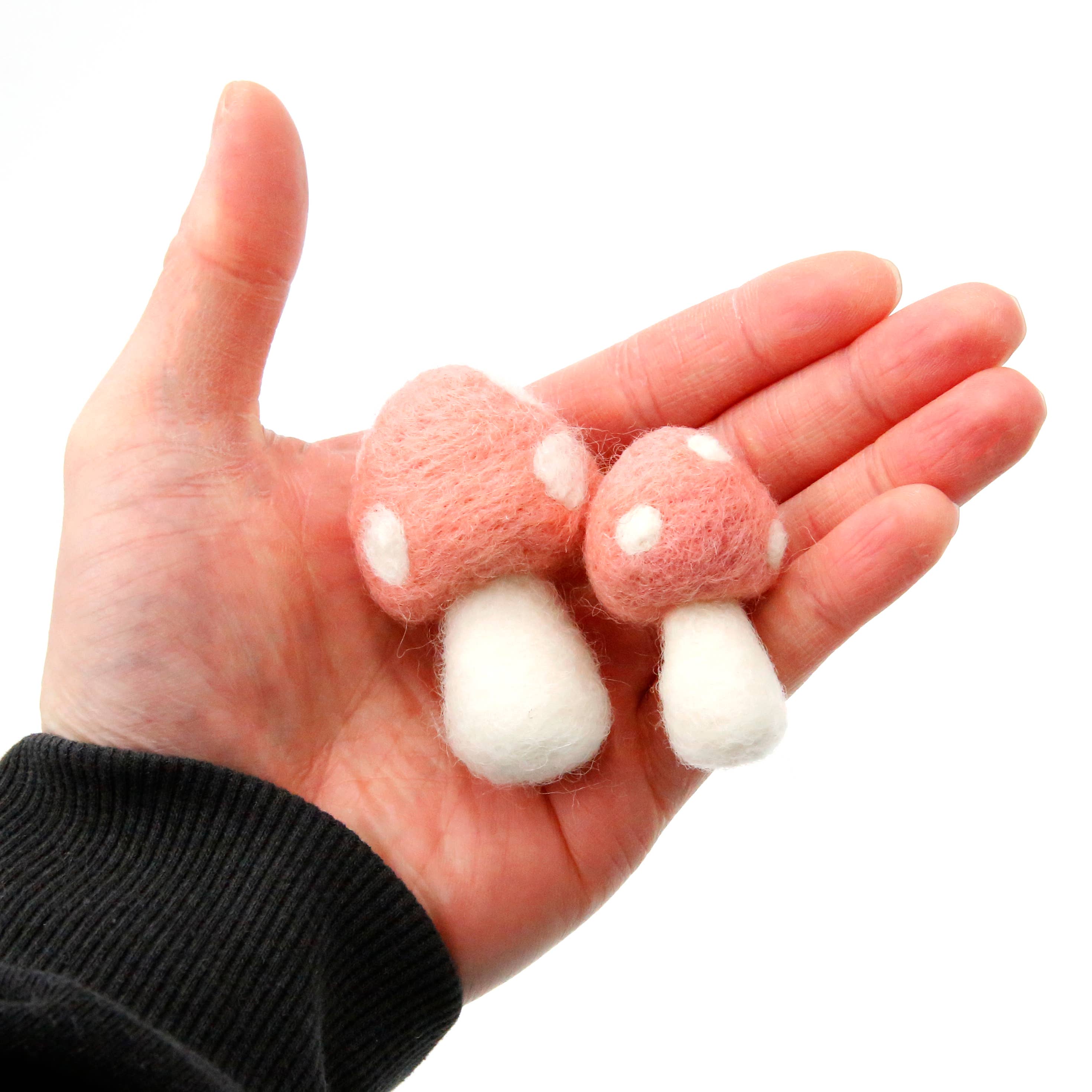 The Felt Pod - Wholesale Decorative Tabletop Object - Felt Mushroom - Mini8