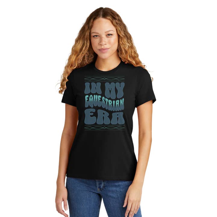 Equestrian Lifestyle Clothing - Wholesale T-Shirt (Graphic) - Women's - In My Equestrian Era2