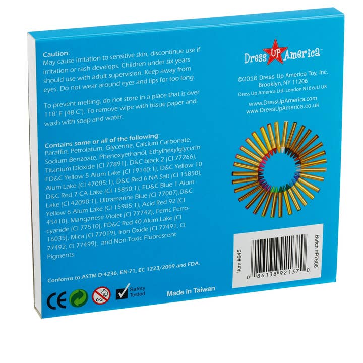 Dress Up America - Wholesale Face Paint/Play Makeup - Kids - 32 Color Face Paint Set4