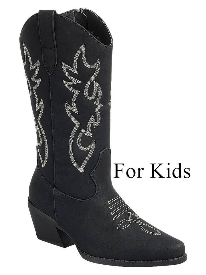 FASHION EMPORIO - Wholesale Cowboy Boots - Women's - Cowgirl Chic Kids' Cowboy Boots FL-CREEK-15K