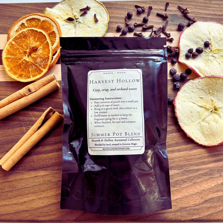 MAVEN + MOON - Wholesale Potpourri - Harvest Hollow Simmer Pot Blend – Pear & Woodland Spice2