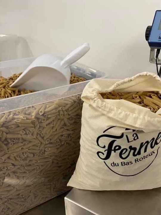 CROZET di farro biologico — SFUSO 5kg per la vendita all'ingrosso da parte di LA FERME DU BAS ROTEUX