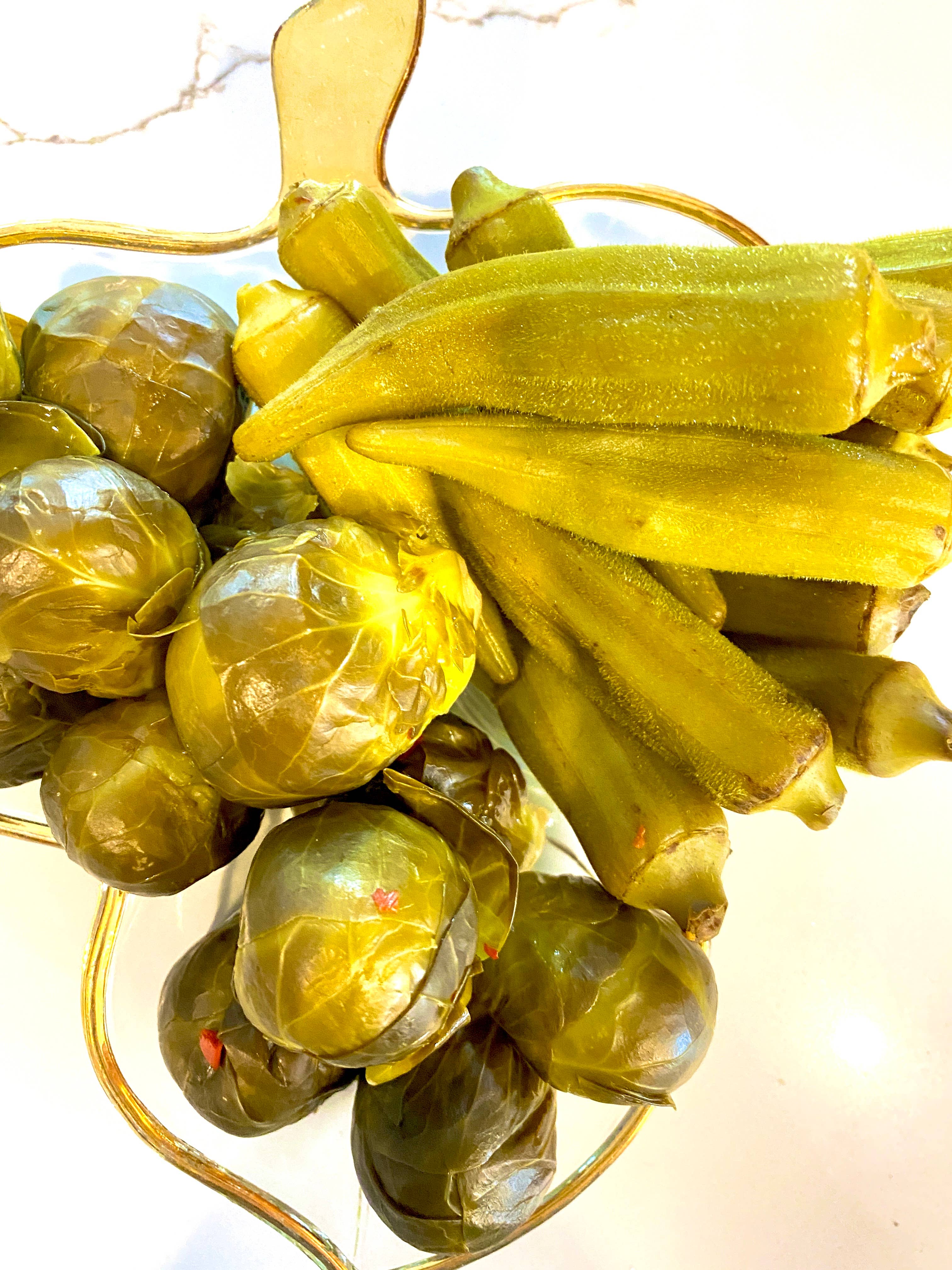 Bruce Julian Heritage Foods - Wholesale Pickled Vegetables - Sassy Okra™ - 64 oz Jar3