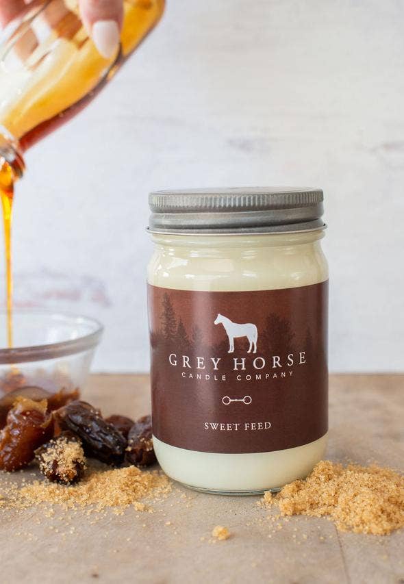 Grey Horse Candle Company - Wholesale Jar/Filled Candle - Sweet Feed Soy Candle1