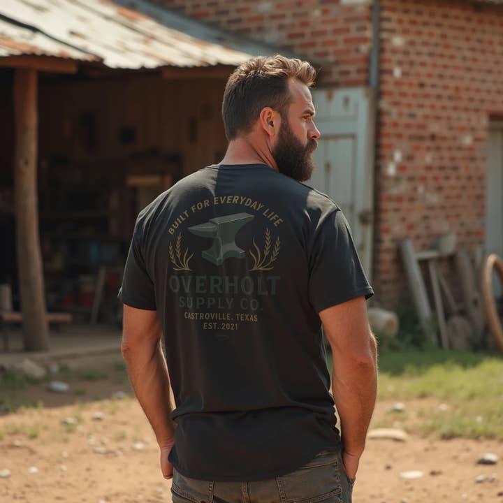 OSC-089 Built for Everyday Life T-Shirt for wholesale by Overholt Supply Co.