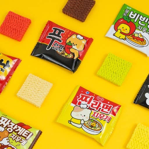K_Wonderland - Wholesale Eraser - K -Ramen Shape Earaser Pack- Fun, goodybag