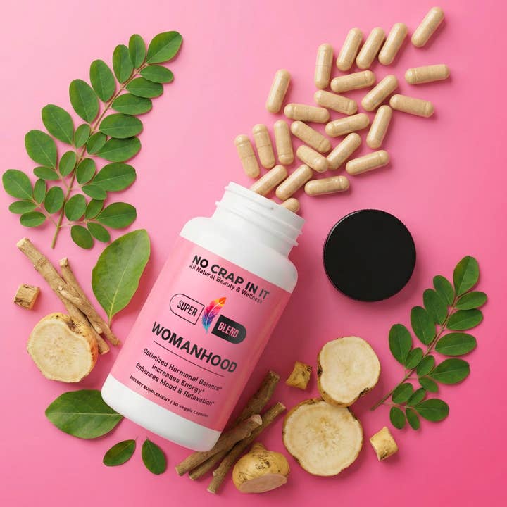 Super vitamines Womanhood pour la vente par No Crap In It