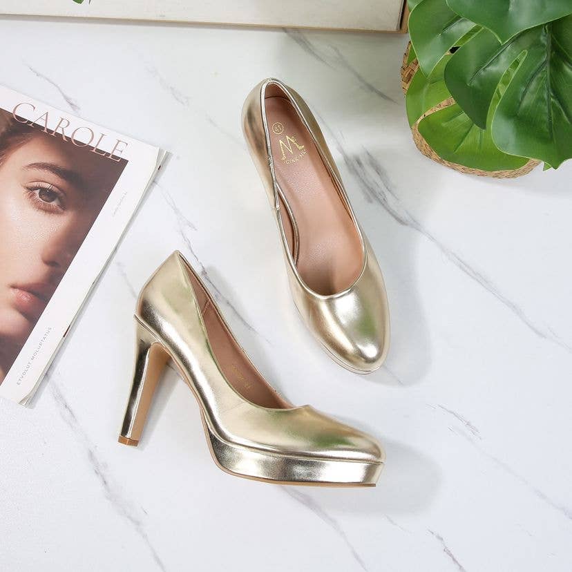 BELLICY / Cink-me - Wholesale Low Heels - Women's - Platform pump, DMF0072