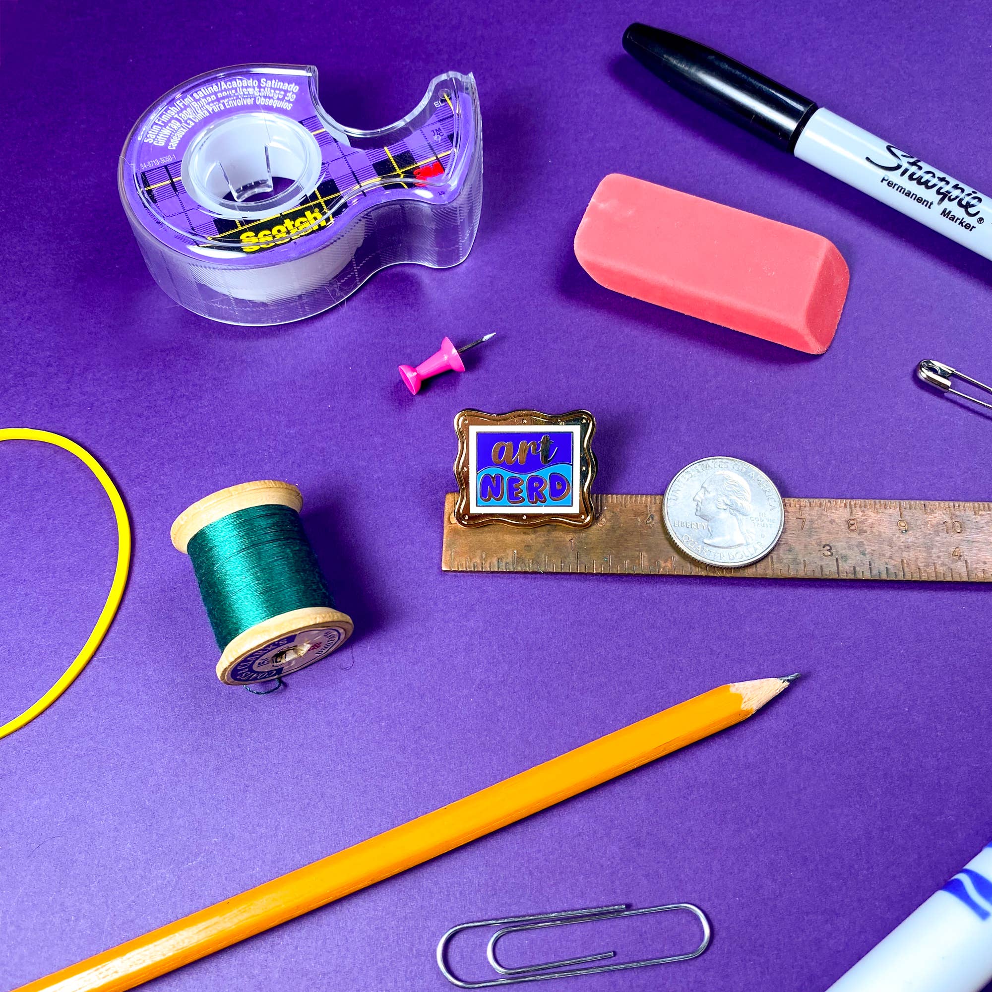 The Paint Sesh - Wholesale Lapel Pin/Button - Art Nerd Enamel Pin | Artist Accessories6